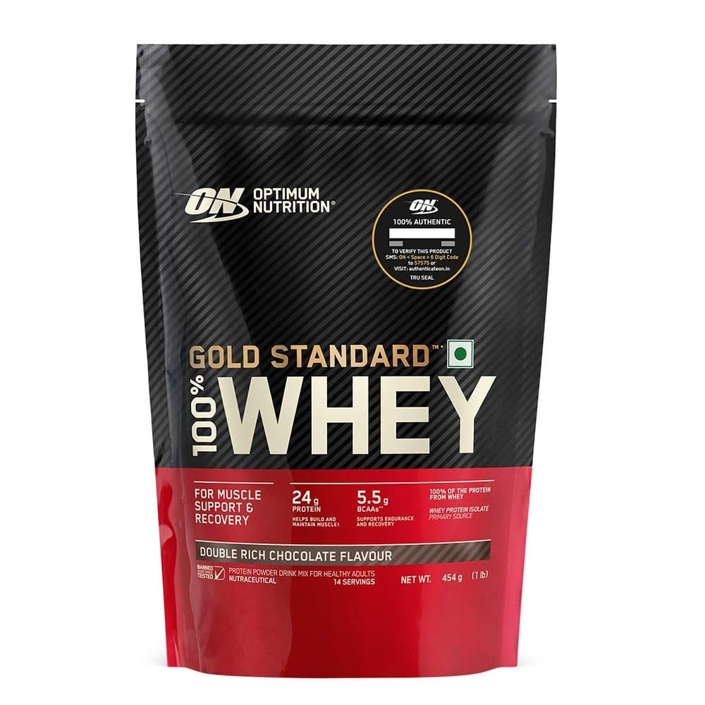 Optimum Nutrition Gold Standard 100% Whey Protein, Double Rich Chocolate